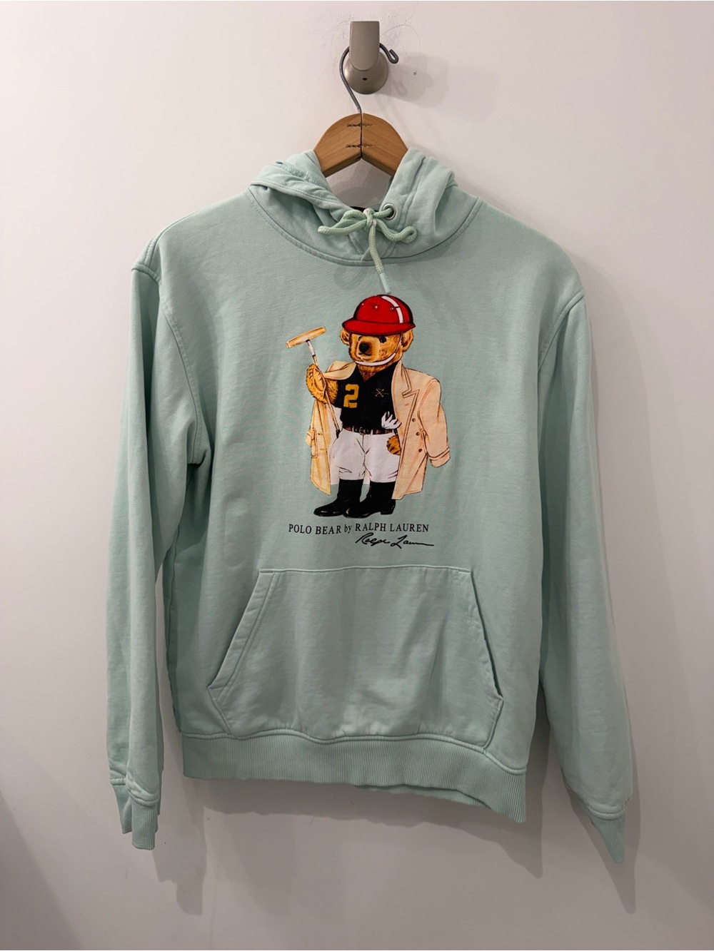 NWOT Ralph Lauren Polo Bear In Polo Uniform Limited Edition Unisex Hoodie